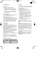 Предварительный просмотр 75 страницы EINHELL BG-PL 31 Operating Instructions Manual