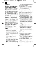 Preview for 14 page of EINHELL BG-PM 40 P Assembly And Operating Instructions Manual