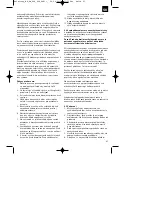 Preview for 91 page of EINHELL BG-PM 40 P Assembly And Operating Instructions Manual