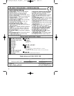 Preview for 96 page of EINHELL BG-PM 40 P Assembly And Operating Instructions Manual