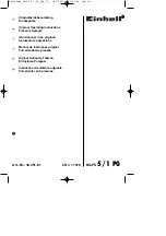 Preview for 1 page of EINHELL BG-PS 5/1 PG Original Operating Instructions