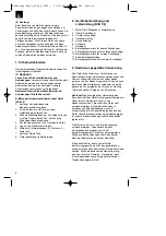 Preview for 8 page of EINHELL BG-SC 2240 P Operating Instructions Manual