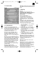 Preview for 9 page of EINHELL BG-SC 2240 P Operating Instructions Manual