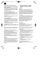 Preview for 16 page of EINHELL BG-SC 2240 P Operating Instructions Manual