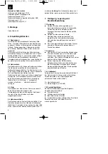 Preview for 8 page of EINHELL BG-SH 1 Original Operating Instructions