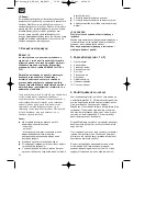 Предварительный просмотр 34 страницы EINHELL BG-SP 400 RB Original Operating Instructions