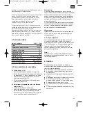 Предварительный просмотр 39 страницы EINHELL BG-SP 400 RB Original Operating Instructions