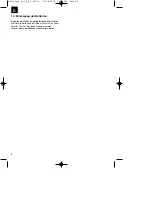 Предварительный просмотр 8 страницы EINHELL BG-US 2,5 Original Operating Instructions