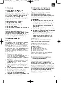 Предварительный просмотр 33 страницы EINHELL BG-US 2,5 Original Operating Instructions