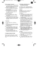 Предварительный просмотр 11 страницы EINHELL BG-WW 636 Original Operating Instructions