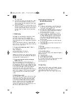 Предварительный просмотр 6 страницы EINHELL BH 2000/1 Original Operating Instructions