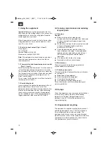 Предварительный просмотр 10 страницы EINHELL BH 2000/1 Original Operating Instructions