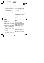 Предварительный просмотр 7 страницы EINHELL BJS 400 Original Operating Instructions