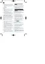 Preview for 24 page of EINHELL BK 315 Operating Instructions Manual