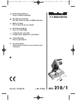 EINHELL BKG 210/1 Operating Instructions Manual preview