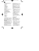 Preview for 10 page of EINHELL BM 200 Operating Instructions Manual