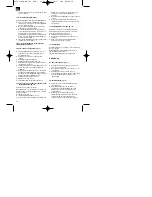 Preview for 38 page of EINHELL BM 200 Operating Instructions Manual