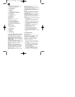 Preview for 8 page of EINHELL BM 240 Operating Instructions Manual