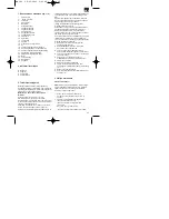 Preview for 69 page of EINHELL BM 240 Operating Instructions Manual