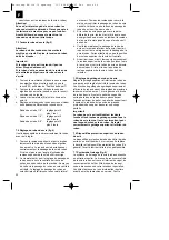 Preview for 22 page of EINHELL BM190/JDD 200 Operating Instructions Manual