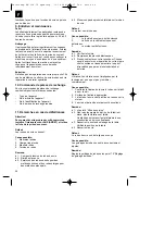 Preview for 24 page of EINHELL BM190/JDD 200 Operating Instructions Manual