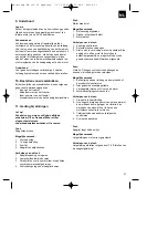 Preview for 31 page of EINHELL BM190/JDD 200 Operating Instructions Manual