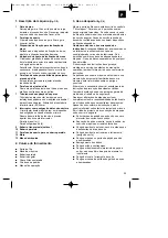 Preview for 39 page of EINHELL BM190/JDD 200 Operating Instructions Manual