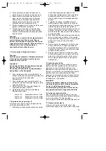 Preview for 43 page of EINHELL BM190/JDD 200 Operating Instructions Manual