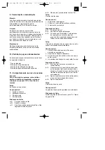 Preview for 45 page of EINHELL BM190/JDD 200 Operating Instructions Manual