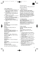 Preview for 49 page of EINHELL BM190/JDD 200 Operating Instructions Manual