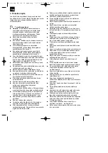 Preview for 54 page of EINHELL BM190/JDD 200 Operating Instructions Manual