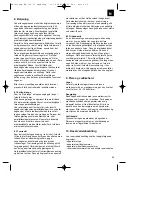 Preview for 65 page of EINHELL BM190/JDD 200 Operating Instructions Manual