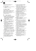 Preview for 68 page of EINHELL BM190/JDD 200 Operating Instructions Manual