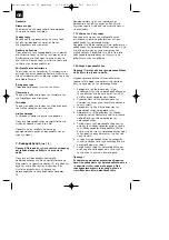 Preview for 70 page of EINHELL BM190/JDD 200 Operating Instructions Manual