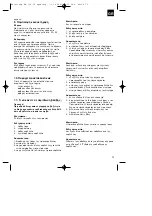 Preview for 73 page of EINHELL BM190/JDD 200 Operating Instructions Manual