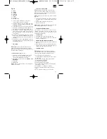 Preview for 21 page of EINHELL BMT 24 Operating Instructions Manual