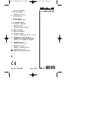 Предварительный просмотр 1 страницы EINHELL BOF 850E Operating Instructions Manual