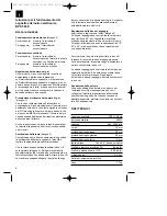 Preview for 8 page of EINHELL BPS 500E Operating Instructions Manual