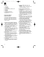 Preview for 10 page of EINHELL BPS 500E Operating Instructions Manual