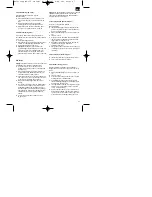 Preview for 47 page of EINHELL BS315UG Operating Instructions Manual