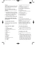 Preview for 15 page of EINHELL BSF 55 Operating Instructions Manual