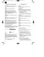 Предварительный просмотр 36 страницы EINHELL BT-BC 12 D-SE Operating Instructions Manual