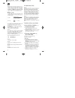 Preview for 28 page of EINHELL BT-BC 12 Operating Instructions Manual