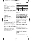 Предварительный просмотр 11 страницы EINHELL BT-BC 8 Operating Instructions Manual