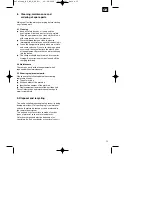 Preview for 13 page of EINHELL BT-BC 8 Operating Instructions Manual