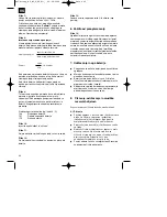 Предварительный просмотр 42 страницы EINHELL BT-BC 8 Operating Instructions Manual