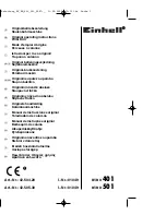 EINHELL BT-BD 401 Original Operating Instructions preview