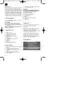 Предварительный просмотр 10 страницы EINHELL BT-BJ 900 Original Operating Instructions