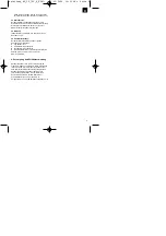 Preview for 9 page of EINHELL BT-CS 700 E Operating Instructions Manual