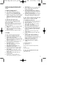 Preview for 53 page of EINHELL BT-CS 700 E Operating Instructions Manual